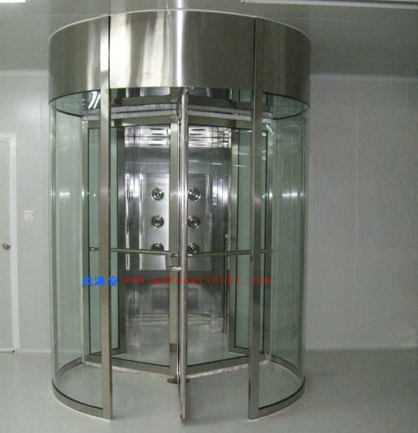 旋轉(zhuǎn)門風(fēng)淋室
